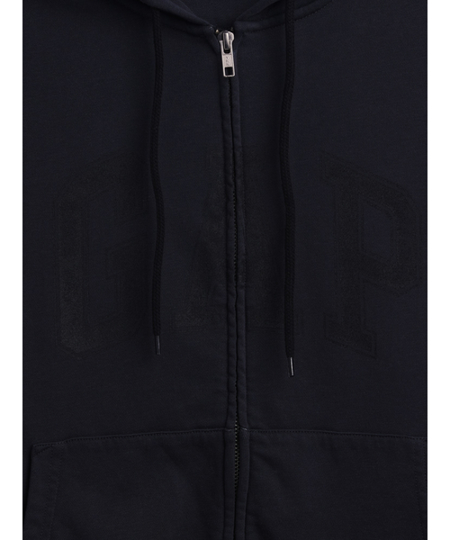 GAP(ギャップ)の「VintageSoft Oversized Gap Logo Zip Hoodie(スウェット・メンズ・ブラック/ブラウン/ネイビー/ワイン・M/L/S/XS/XL)」の17枚目の写真