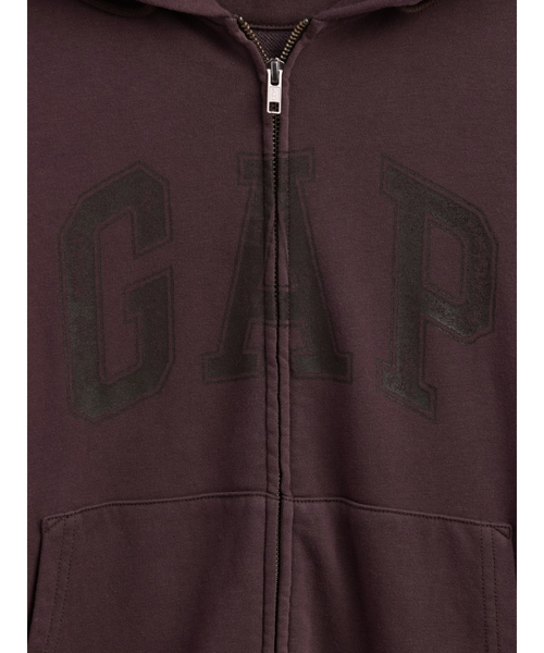 GAP(ギャップ)の「VintageSoft Oversized Gap Logo Zip Hoodie(スウェット・メンズ・ブラック/ブラウン/ネイビー/ワイン・M/L/S/XS/XL)」の18枚目の写真