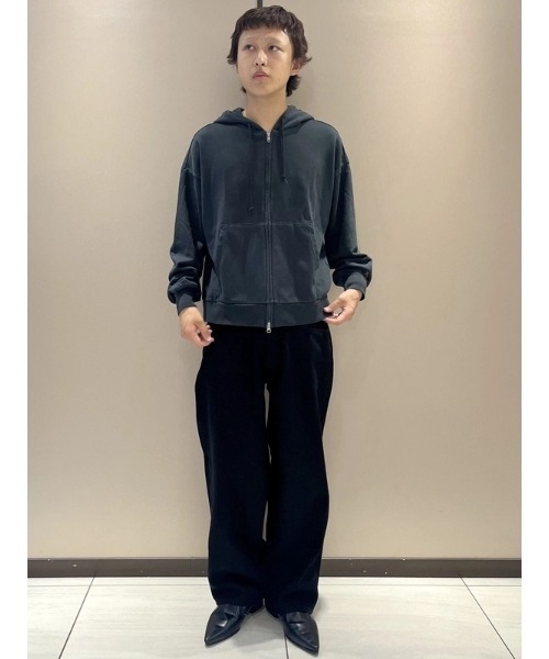 GAP(ギャップ)の「VintageSoft Oversized Gap Logo Zip Hoodie(スウェット・メンズ・ブラック/ブラウン/ネイビー/ワイン・M/L/S/XS/XL)」の21枚目の写真