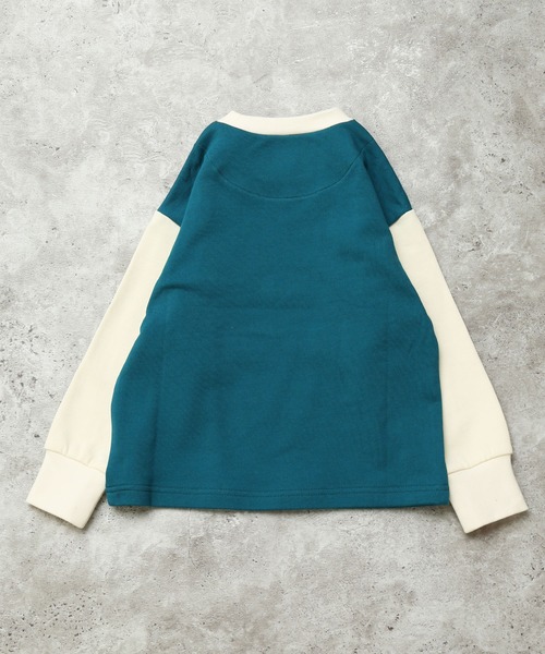 DILASH(ディラッシュ)の「【BABYお揃いあり◎/】綿100%】トーストプリントスウェット(Tシャツ/カットソー・キッズ・グリーン/クリーム・140/80/90/100/110/120/130)」の12枚目の写真