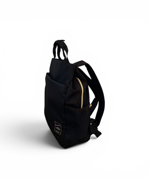 CHELSEA New York(チェルシーニューヨーク)の「はっ水ツイルポリあおりポケットリュック_13L(バックパック/リュック・レディース・グレー/ブラック/オフホワイト・FREE)」の19枚目の写真