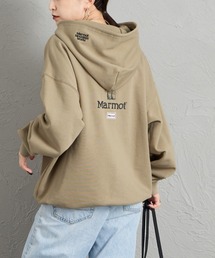 Marmot（マーモット）の「[Marmot/マーモット] 別注 コレクションロゴ バックプリントスウェットパーカー（パーカー）」
