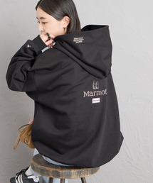 Marmot｜マーモットのパーカー（ブラック/黒色系・ワンポイント）通販