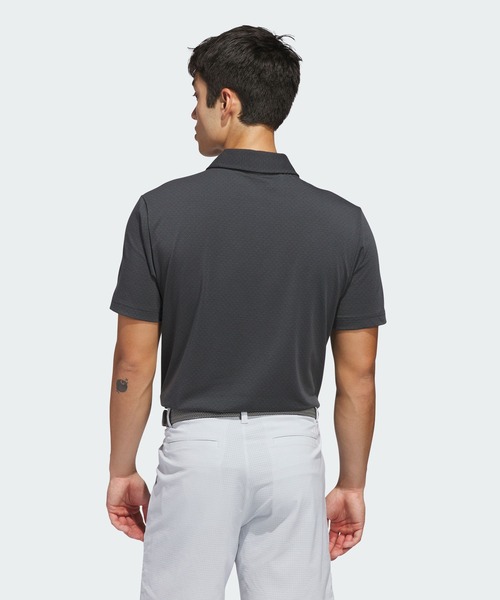 adidas(アディダス)の「アルティメット365+ GO-TO プリント ポロシャツ【adidas Golf/アディダスゴルフ】(ポロシャツ・メンズ・グレー・SMALL/MEDIUM/LARGE/X-LARGE/XX-LARGE/3XL)」の2枚目の写真