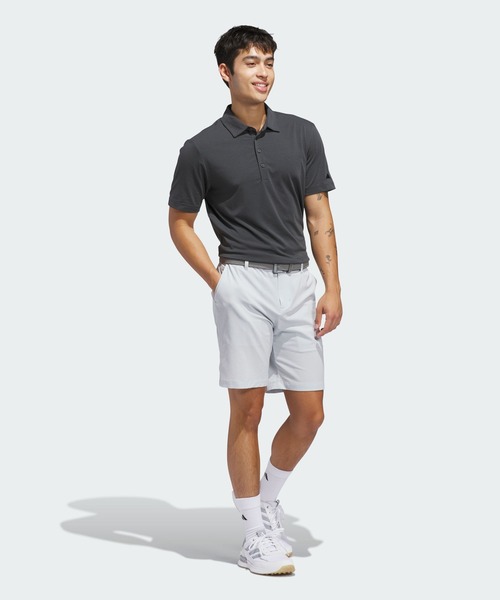 adidas(アディダス)の「アルティメット365+ GO-TO プリント ポロシャツ【adidas Golf/アディダスゴルフ】(ポロシャツ・メンズ・グレー・SMALL/MEDIUM/LARGE/X-LARGE/XX-LARGE/3XL)」の3枚目の写真