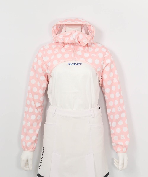archivio（アルチビオ）の「＜LADIES＞UV速乾ショートボレロ（カーディガン/ボレロ・レディース・ピンク/ブラック/ライトグレー/ホワイト・S/M/L）」の9枚目の写真