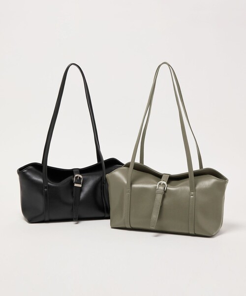 BEAUTY&YOUTH UNITED ARROWS(ビューティーアンドユースユナイテッドアローズ)の「ベルト フラップ トートバッグ(トートバッグ・レディース・ブラック/オリーブ・FREE)」の14枚目の写真