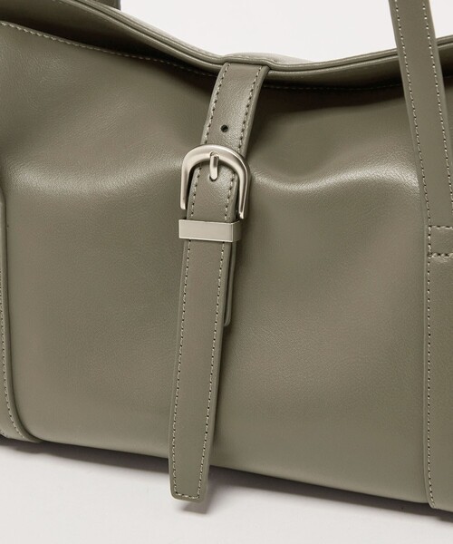 BEAUTY&YOUTH UNITED ARROWS(ビューティーアンドユースユナイテッドアローズ)の「ベルト フラップ トートバッグ(トートバッグ・レディース・ブラック/オリーブ・FREE)」の22枚目の写真