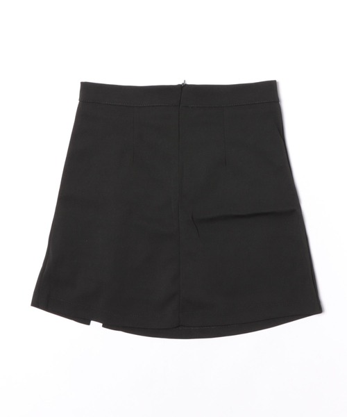 CANVAS+(キャンバスプラス)の「【CANVAS+】レースアップ台形ミニスカート(スカート・レディース・ブラック・L/M/S)」の12枚目の写真