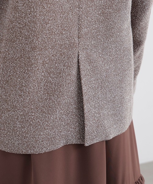 N.(N. Natural Beauty Basic)(エヌエヌナチュラルビューティーベーシック)の「ネップツイードジャケット(テーラードジャケット・レディース・ブラウン系その他/ブラック系その他2・フリ-)」の20枚目の写真