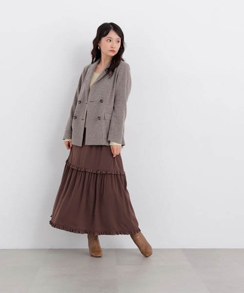 N.(N. Natural Beauty Basic)(エヌエヌナチュラルビューティーベーシック)の「ネップツイードジャケット(テーラードジャケット・レディース・ブラウン系その他/ブラック系その他2・フリ-)」の22枚目の写真