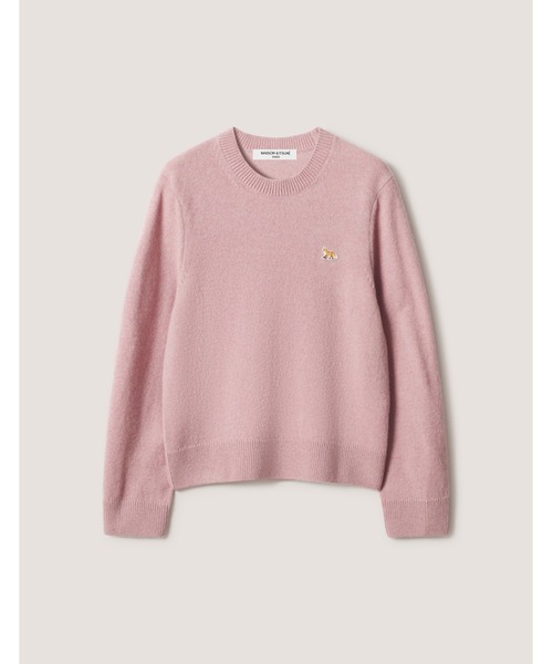 Maison Kitsune(メゾンキツネ)の「FOX HEAD LAMBSWOOL COMFORT JUMPER(ニット/セーター・レディース・ブラウン・XL/L/M/S/XS)」の3枚目の写真