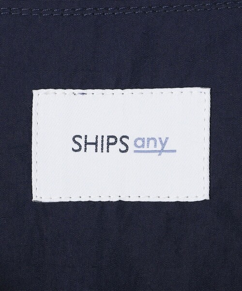SHIPS any（シップス エニィ）の「〈洗濯機可能〉ワッシャーナイロン ハーフジップ スピンドル アノラック パーカー◇（ナイロンジャケット・メンズ・パープル/ベージュ/ネイビー/オリーブ・MEDIUM/LARGE）」の22枚目の写真