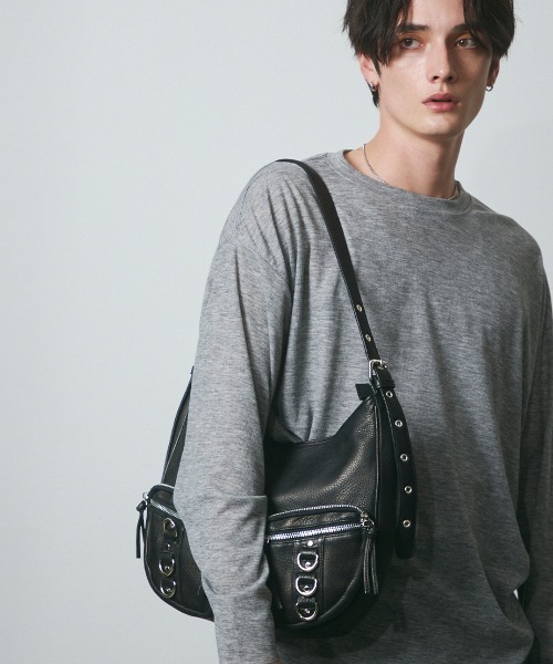 DAZE（デイズ）の「【本革】ショルダーバッグ / ワンショルダー（ショルダーバッグ・メンズ・ブラック・ONE SIZE）」の10枚目の写真