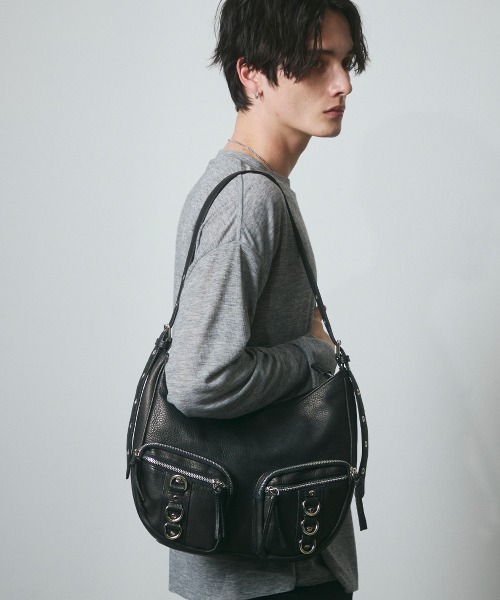 DAZE（デイズ）の「【本革】ショルダーバッグ / ワンショルダー（ショルダーバッグ・メンズ・ブラック・ONE SIZE）」の15枚目の写真