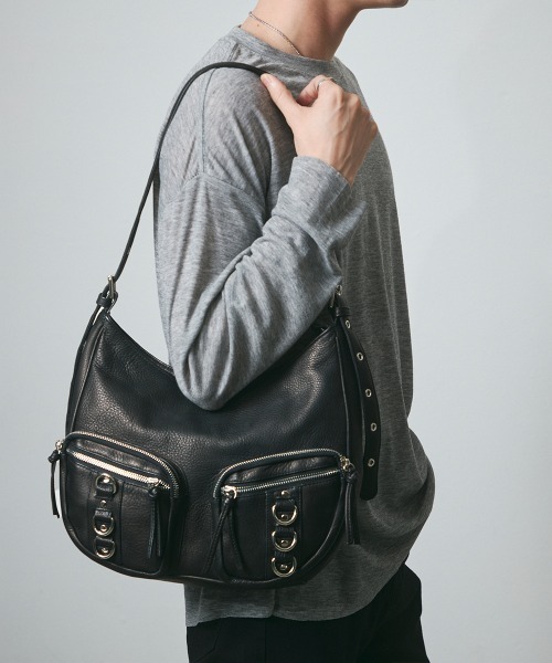 DAZE（デイズ）の「【本革】ショルダーバッグ / ワンショルダー（ショルダーバッグ・メンズ・ブラック・ONE SIZE）」の17枚目の写真