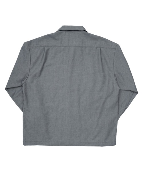 jiggys shop(ジギーズショップ)の「オーバーサイズTRオープンカラーシャツ(シャツ/ブラウス・メンズ・グレー/ブラック・SMALL/MEDIUM/LARGE)」の13枚目の写真