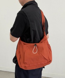 【ユニセックス】ソフト巾着ショルダーバッグ