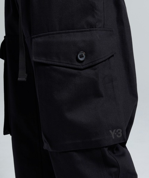 Y-3(ワイスリー)の「Y-3 TWILL PANTS(カーゴパンツ・メンズ・ブラック・X-SMALL/SMALL/LARGE)」の4枚目の写真