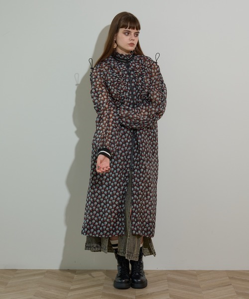 anna sui nyc(アナ スイ エヌ ワイ シー)の「MARY ドレスブルゾン(ブルゾン・レディース・ブラウン/ブラック・FREE)」の8枚目の写真