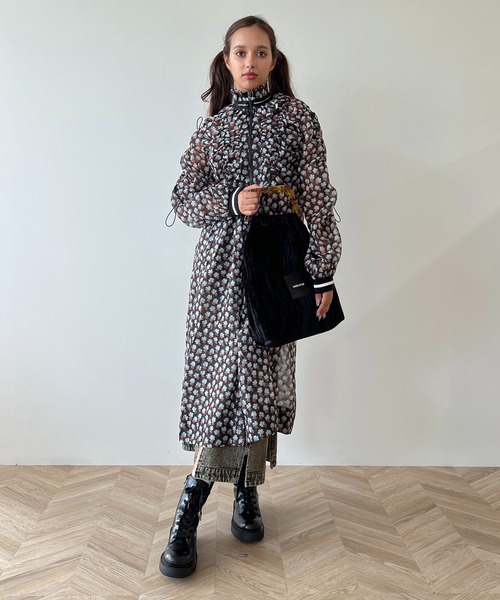 anna sui nyc(アナ スイ エヌ ワイ シー)の「MARY ドレスブルゾン(ブルゾン・レディース・ブラウン/ブラック・FREE)」の15枚目の写真