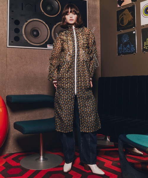 anna sui nyc(アナ スイ エヌ ワイ シー)の「MARY ドレスブルゾン(ブルゾン・レディース・ブラウン/ブラック・FREE)」の19枚目の写真