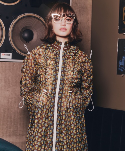 anna sui nyc(アナ スイ エヌ ワイ シー)の「MARY ドレスブルゾン(ブルゾン・レディース・ブラウン/ブラック・FREE)」の22枚目の写真