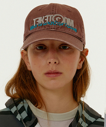 TEKET（テケット）の「Overlapping Washing Cap Burgundy（キャップ）」