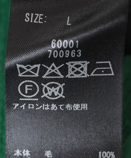 SHIPS(シップス)の「AUTHENTIC: スーパージーロン ラム ウール ニット(ニット/セーター・メンズ・ケリーグリーン/ピンク/チャコールグレー/ライトブルー/ネイビー・X-LARGE/LARGE/SMALL/MEDIUM)」の15枚目の写真