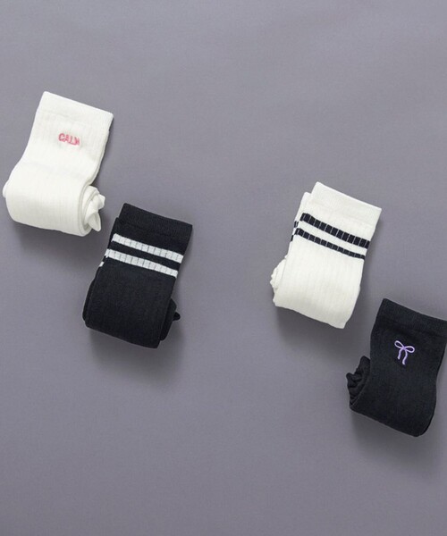 BRANSHES(ブランシェス)の「【WEB限定/DRC】2Pオーバーニーソックス(ソックス/靴下・キッズ・その他1/その他2・19-21㎝/16-18㎝)」の8枚目の写真