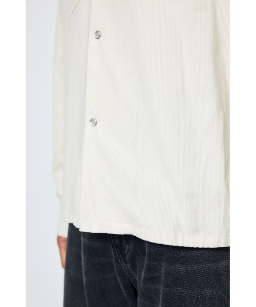 AZUL by moussy(アズールバイマウジー)の「ウェスタンコーデュロイシャツ 秋服 冬服 春服 レオパード ヒョウ柄 豹柄 無地(シャツ/ブラウス・メンズ・ホワイト/ブラック/ベージュ系その他・MEDIUM/LARGE)」の13枚目の写真