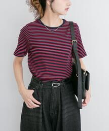ハンソデボーダーTシャツ