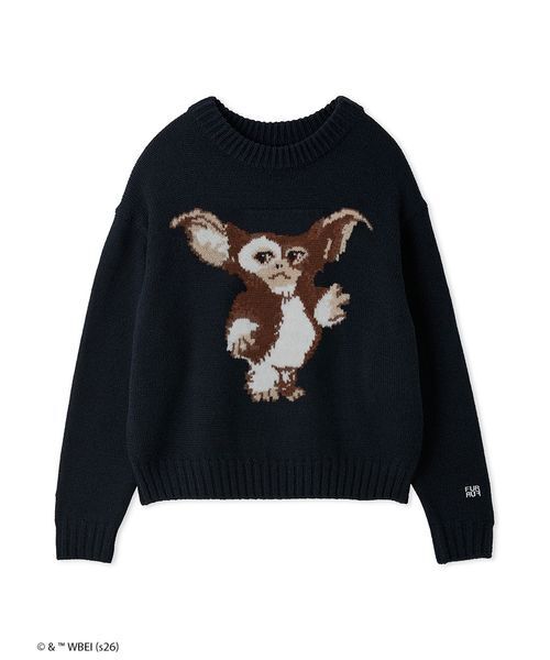 FURFUR(ファーファー)の「【GREMLINS】ジャガードニット(ニット/セーター・レディース・アイボリー/レッド/ネイビー・F)」の3枚目の写真