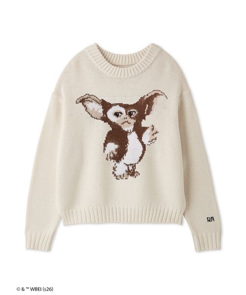 FURFUR(ファーファー)の「【GREMLINS】ジャガードニット(ニット/セーター・レディース・アイボリー/レッド/ネイビー・F)」の8枚目の写真