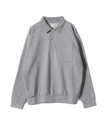 Sugarpine Raglan Collar Sweatshirt Melange Gray