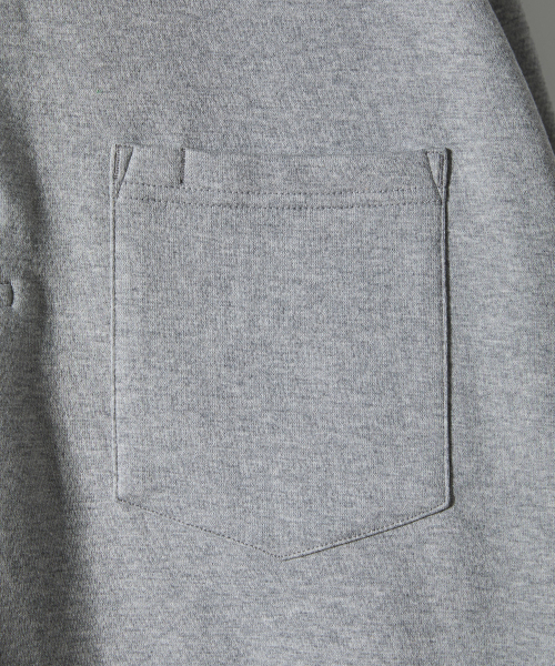 HORLISUN(ホーリーサン)の「Sugarpine Raglan Collar Sweatshirt Melange Gray(スウェット・メンズ・その他・SMALL/MEDIUM/LARGE)」の4枚目の写真