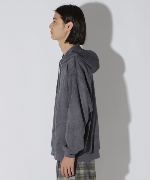 LAKOLE(ラコレ)の「スエードラインZIPパーカー / 812831(パーカー・メンズ・ブルー/ベージュ/チャコール・X-LARGE/MEDIUM/LARGE)」の18枚目の写真