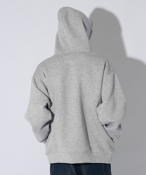 LAKOLE(ラコレ)の「AIRダンボールZIPパーカー / 1071375(パーカー・メンズ・グレー/ブラック/セージグリーン/オレンジ・LARGE/MEDIUM)」の9枚目の写真