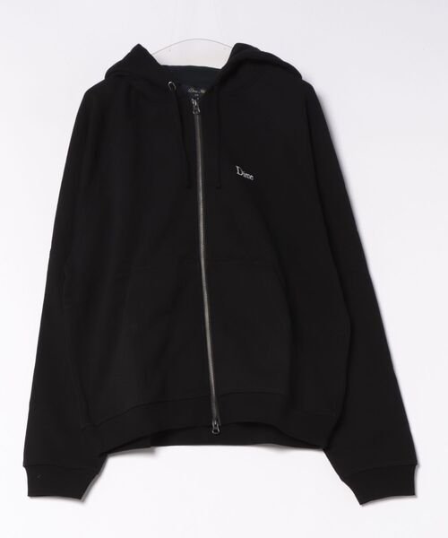 DIME(ダイム)の「Dime/ダイム/Classic Small Logo Zip Hoodie(パーカー・メンズ・ブラック・L/M/XL)」の1枚目の写真
