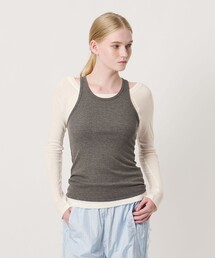 <NICE WEATHER>レイヤード カットソー
