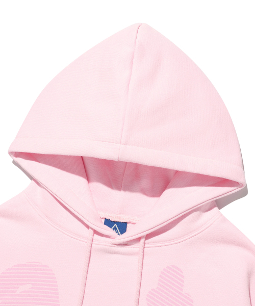 ISTKUNST（イストクンスト）の「ATTUNE HOODIE_LIGHT PINK(IK2FFMM404A)（パーカー・レディース・ライトピンク・SMALL/MEDIUM）」の4枚目の写真