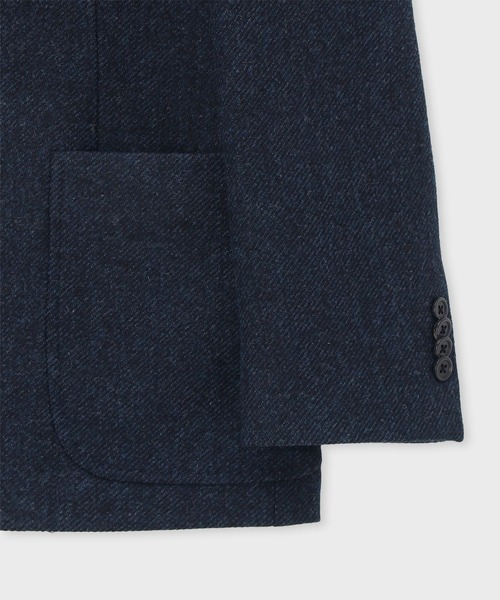 Paul Smith(ポールスミス)の「"Wool Twill" 2Bジャケット / 263191 2339(テーラードジャケット・メンズ・ネイビー/ダークグリーン・SMALL/L2/X-LARGE/LARGE/MEDIUM)」の5枚目の写真