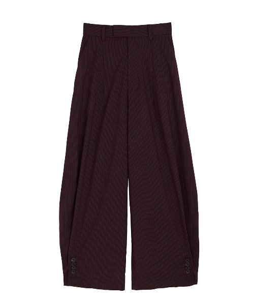 Ameri(アメリ)の「UND PINSTRIPE BARREL SILHOUETTE PANTS(その他パンツ・レディース・ネイビー/ブラウン/ベージュ・X-SMALL/SMALL/MEDIUM)」の12枚目の写真