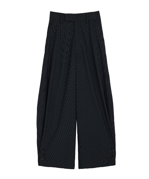 Ameri(アメリ)の「UND PINSTRIPE BARREL SILHOUETTE PANTS(その他パンツ・レディース・ネイビー/ブラウン/ベージュ・X-SMALL/SMALL/MEDIUM)」の14枚目の写真