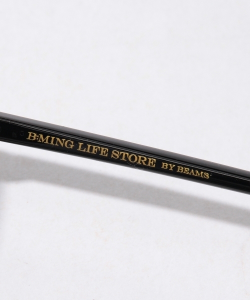 B:MING by BEAMS（ビーミングバイビームス）の「ビーミング by ビームス / ボストンサングラス小（サングラス・レディース・ブラック/ブラウン・ONE SIZE）」の7枚目の写真