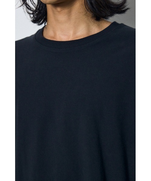 AZUL by moussy(アズールバイマウジー)の「スムースタッチ長袖トップス 秋服 冬服 春服 無地 ロンT(Tシャツ/カットソー・メンズ・チャコールグレー/ホワイト/ブラック・SMALL/LARGE/MEDIUM)」の21枚目の写真