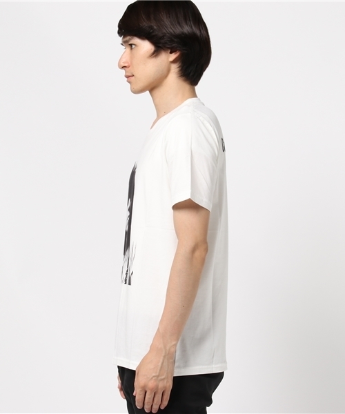 HYSTERIC GLAMOUR（ヒステリックグラマー）の「RS/KEITH 1973 LONDON pt T-SH（Tシャツ/カットソー・メンズ・ホワイト/ネイビー/ブラック・LARGE/MEDIUM/SMALL）」の4枚目の写真