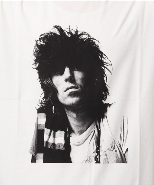 HYSTERIC GLAMOUR（ヒステリックグラマー）の「RS/KEITH 1973 LONDON pt T-SH（Tシャツ/カットソー・メンズ・ホワイト/ネイビー/ブラック・LARGE/MEDIUM/SMALL）」の9枚目の写真