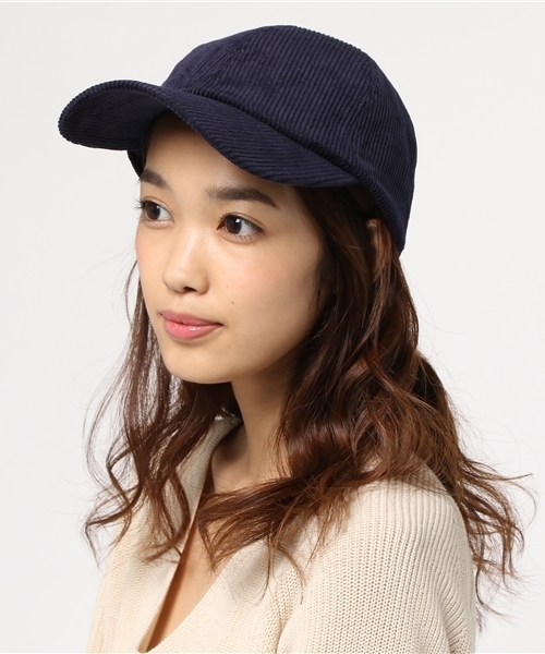 VENCEEXCHANGE（ヴァンスエクスチェンジ）の「コーデュロイローキャップ（キャップ・レディース・ダークブルー/ベージュ/ボルドー/ブラック・FREE）」の3枚目の写真