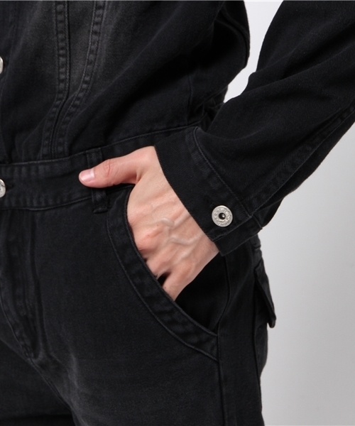 FRP（エフアールピー）の「GGD SELECT / デニムつなぎ（つなぎ/オールインワン・メンズ・ネイビー/インディゴブルー/ブラック/ブルー・XL/M/S/L）」の11枚目の写真